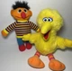 Playskool Sesame Street Big Bird & Ernie Plush Lot Of 2  13 in Toy 1986 Vintage