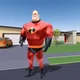 2018  INCREDIBLES 2  Doll / figure Mr. Incredible (13")