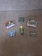 Legend Of Zelda Keshi Figure Nintendo Rare NES PAINTED Link Ganon Cards Sheet