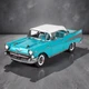 Metal Earth 1957 Chevrolet Bel Air 3D Metal Model Kit
