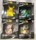 Pokemon Jazwares Series 1 Vinyl Figures Set Of 4  New,Pikachu,Bulbasaur,Mew,