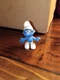 Vintage Smurfs Brainy Smurf Figure Red Glasses 20006 Figurine Schleich Peyo 1969