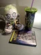 Beetlejuice Lot: kidrobot phunny Plush, beverage Tumbler, DVD - 20th anniv. ed.