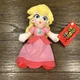 Super Mario Princess Peach Plush Toy 8" 2023 Nintendo Pink Dress Yellow Hair