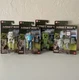 MINECRAFT MOVIE FIGURE SET OF 4-  Skeleton, Steve, Creeper, & Dennis MATTEL 