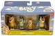 New Bluey Family 4 Pack Chilli Bandit Bingo Dog Figures