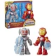 Marvel Iron Man and His Awesome Friends Supersized Iron Man & Ultron Clash Pack,