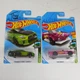HOT WHEELS '17 Nissan GT-R (R35) Guaczilla TFox #61/250 & Track Manga Speed Blur