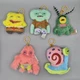 FULL SET Fuggler x Spongebob Patrick Gary Squidward Plankton 5" Plush Keychain