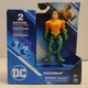 DC 4" Aquaman Action Figure With 2 Surprise Accessories Inside   Spin Masters