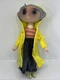 NECA Laika Coraline Doll Button Eyes Prop Replica Yellow Raincoat 10" Collector