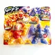 Heroes of Goo Jit Zu Galaxy Attack Sun Fire Blazgon vs Dark Matter Terrack - NEW