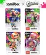 Nintendo Amiibo Splatoon Inkling Girl Inkling Boy Blue Green Orange Pink