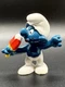 (A) Vintage Smurfs Figure 20048 Popsicle Smurf 1979 Schleich Hong Kong