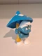 Schleich Smurf: 20118 UMBRELLA - Custom Promo BLUE (Smurf)