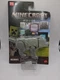 Mattel Minecraft Action Figure & Accessories Set, 3.25-inch Dennis The Wolf Posa