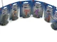 Lot of 6 DC Comics Justice League Mattel 2 Batman and Superman Ages 3 and Up 3"
