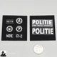 1:6 Easy & Simple Dutch DSI Sniper Version Patches for 12" Figures