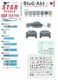Star Decals Decal Generic Insignia for StuG III 1/72 Departments Part 1