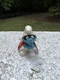 Vintage Spy Bandit Smurf 20008 Peyo Schleich PVC Figurine TV Cartoon Toy 1966