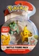 2021 Jazwares Pok&eacute;mon Battle Figure Pack Pikachu Bulbasaur
