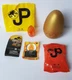 BUILD'N BATTLE Jurassic Park 30th Ann. Captivz BABY VELOCIRAPTOR AMBER EGG NEW