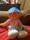 Sesame Street Sleep And Snore Ernie Talking & Singing 17" Soft Plush 1996 Tyco