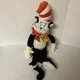 18" The Cat in the Hat Manhattan Toys Dr Seuss Plush Fuzzy Stuffed Beanbag 2001