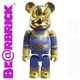 Medicom Toy Bearbrick 100% Be@rbrick Series 45 Hero Secret Dr Fate Variant