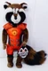 Marvel Guardians Of The Galaxy Rocket Raccoon w/ Tail 15" Plush Doll Disney NEW