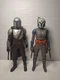 Star Wars The Mandalorian & Bo-Katan 6&ndash;7&rdquo; Action Figures Hasbro Lot of 2 - VGC