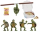 TMNT Teenage Mutant Ninja Turtles Action Figure 4-Pack 1/4 Baby Turtles Set NECA