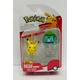Jazwares Pok&eacute;mon Battle Ready Figure Pack 2" Pikachu Bulbasaur Starter NIB 2023