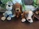 The Disney Store Lady, the Tramp, and Trusty Mini Bean Bag-Beanie 8" NEW 