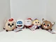 Rudolph the Red Nosed Reindeer Round Plush 5&rdquo; Toy Factory Bumble Clarice Hermey