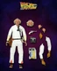 NECA Back To The Future Ultimate Doc Brown 7" Action Figure Hazmat Suit NEW/MINT