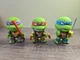 TMNT  Ninja Turtles KidRobot Mini Vinyls. Leo, Donatello, Michelangelo. 