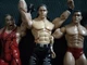 Eight total JAKKS WWE Bendable Action Figures 2003, size 7x4 inches