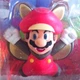 SUPER MARIO FLYING SQUIRREL MARIO Figure by Jakks Pacific, 2.5", Red & Brown.