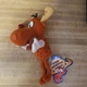 VTG Bullwinkle Moose Plush w/ Tags- CVS 1999 Stuffins NEW