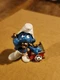 Vintage 1980 TELEPHONE SMURF #20062 Schleich Peyo Made in Hong Kong 