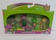 NEW Barney's World BARNEY HEY FRIENDS 4 FIGURE Pack Mattel Fisher-Price CN