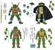NECA Mirage Tmnt 4Pack: Old Man Raph,Hunter Leo,Handyman Don,Wanderer Mike LOT