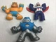 Lot Of 3 Heroes of Goo Jit Zu Sandy Lion Astro Trash & Sam Wilson Action Figure