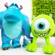 Disney Pixar Monsters Inc. Sulley 10" Tall Plush Toy New Sully and Mike set