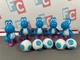 Jakks Super Mario 2.5 Inch World of Nintendo Series Blue Yoshi Set Figures 5 Egg