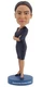 Royal Bobbles Alexandria Ocasio-Cortez Collectible 8 inches, Multicolor 