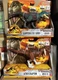 Jurassic World Dominion Extreme Damage Dinosaur Atrociraptor Tiger + Genyodectes