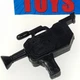 Vtg TMNT April CAMCORDER cammera original 1992 Playmates black accessory weapon