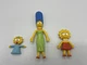2002 Vintage Simpsons Marge, Maggie, Lisa Simpson Bendable Figure Lot